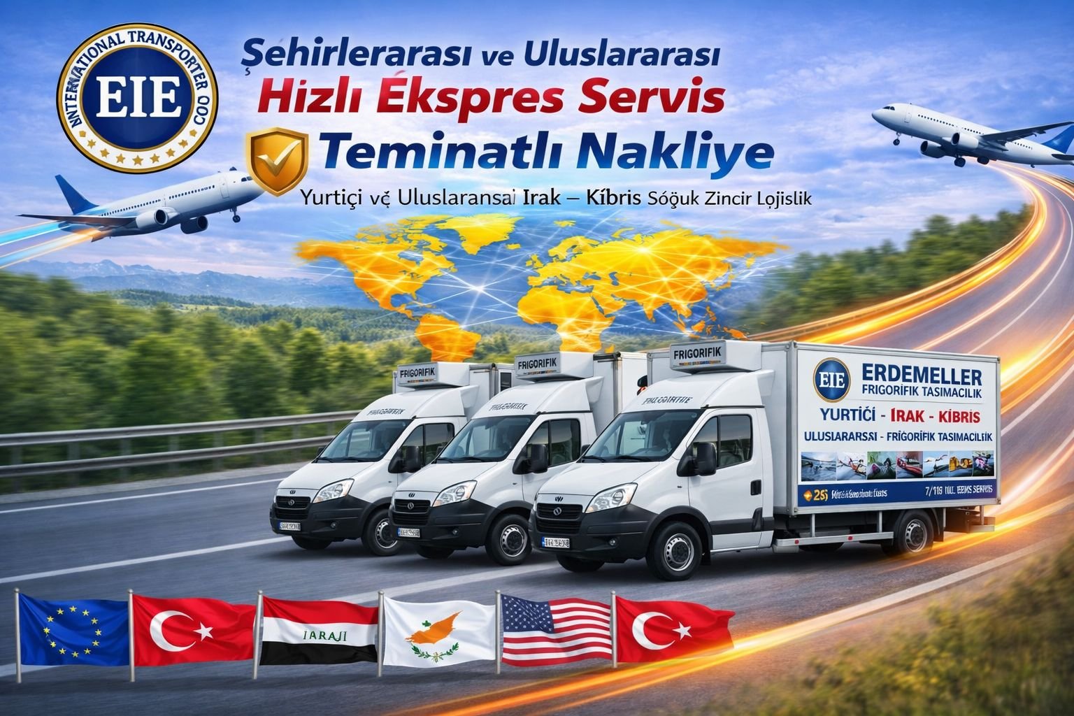 Şehirlerarası ve Uluslararası Hızlı Ekspres Servis
